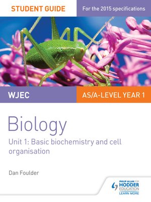 cover image of WJEC Biology Student Guide 1 Unit 1